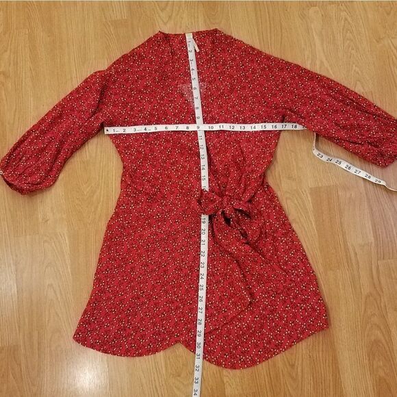 Free People Clara Floral Tunic/Dress sz Small - Picture 6 of 8